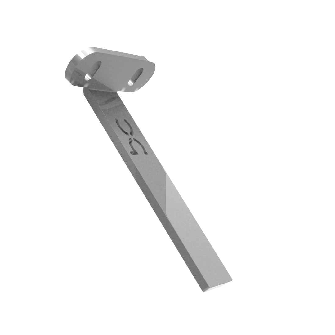 Weld-On Upper Flat Fenders Bracket Raw Steel