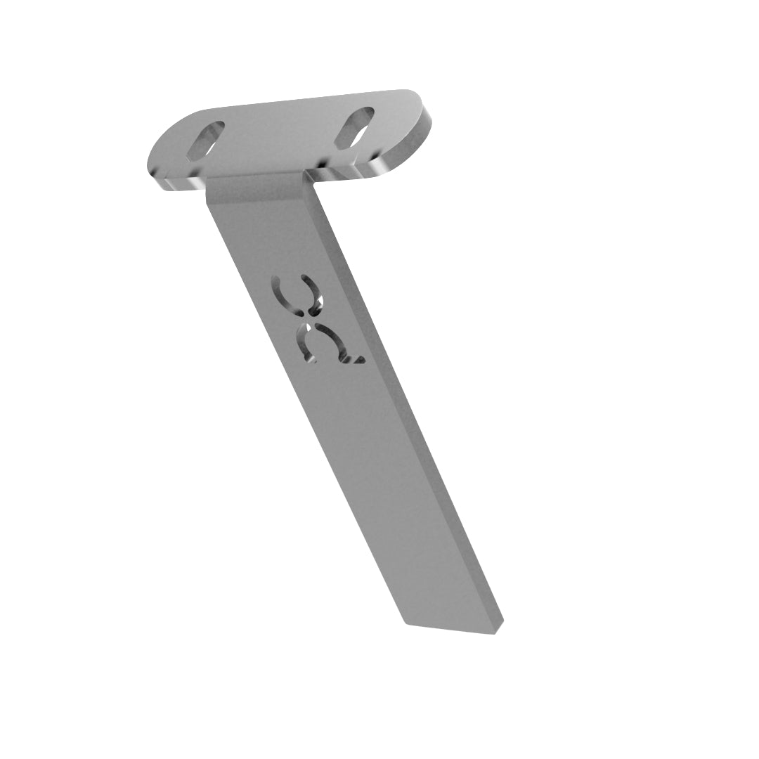 Weld-On Upper Flat Fenders Bracket Raw Steel