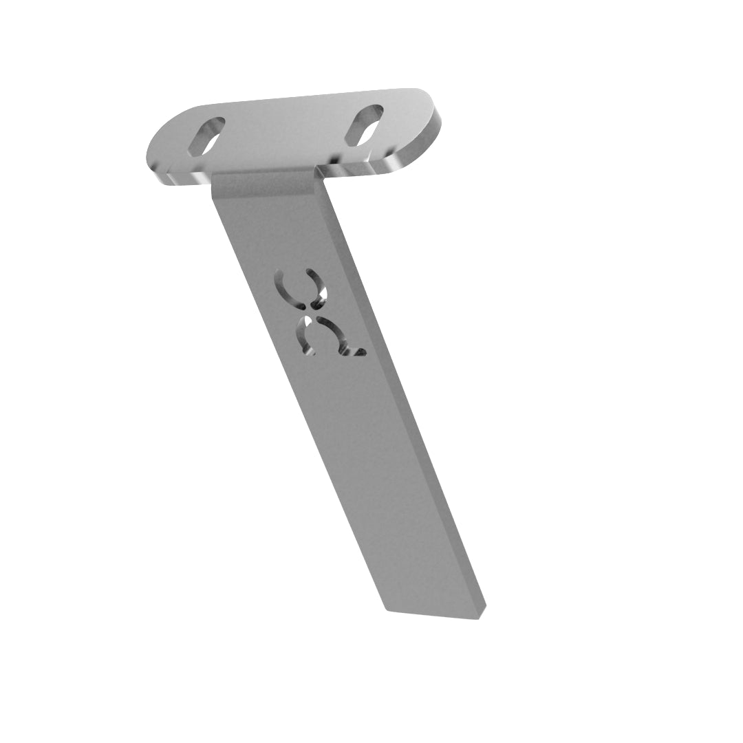 Weld-On Upper Flat Fenders Bracket Raw Steel