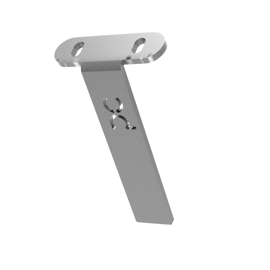 Weld-On Upper Flat Fenders Bracket Raw Steel