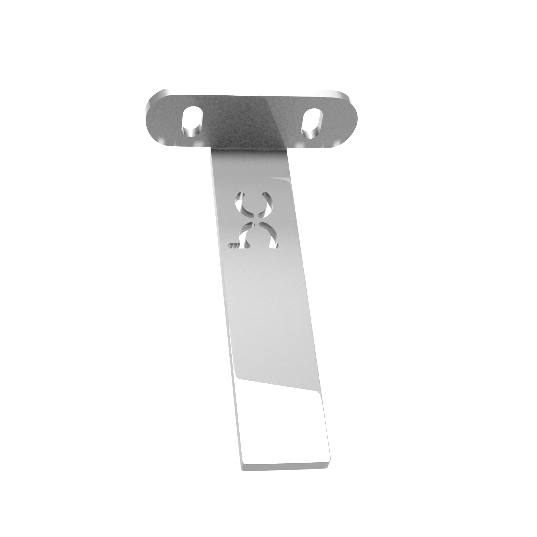 Weld-On Upper Flat Fenders Bracket Raw Steel