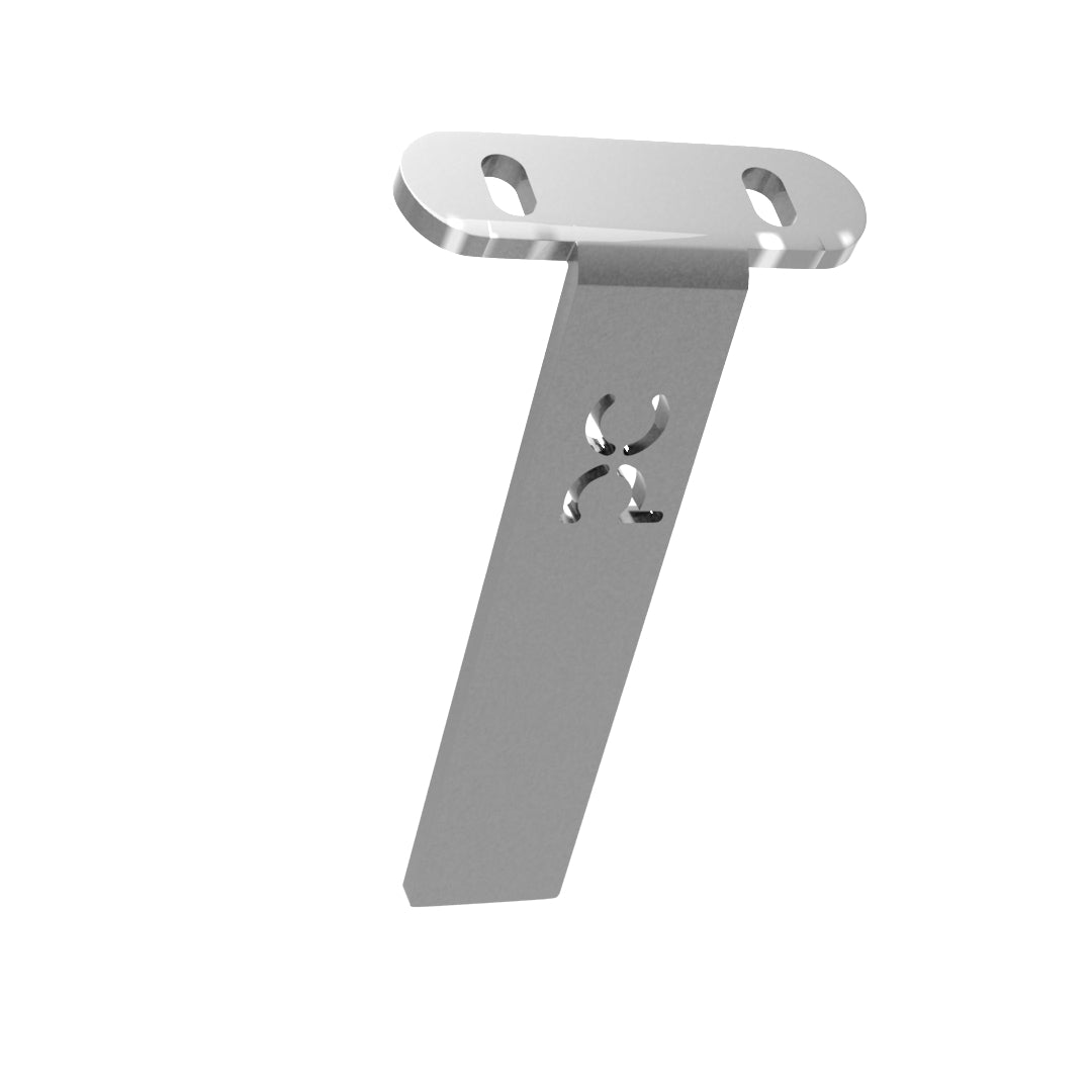 Weld-On Upper Flat Fenders Bracket Raw Steel