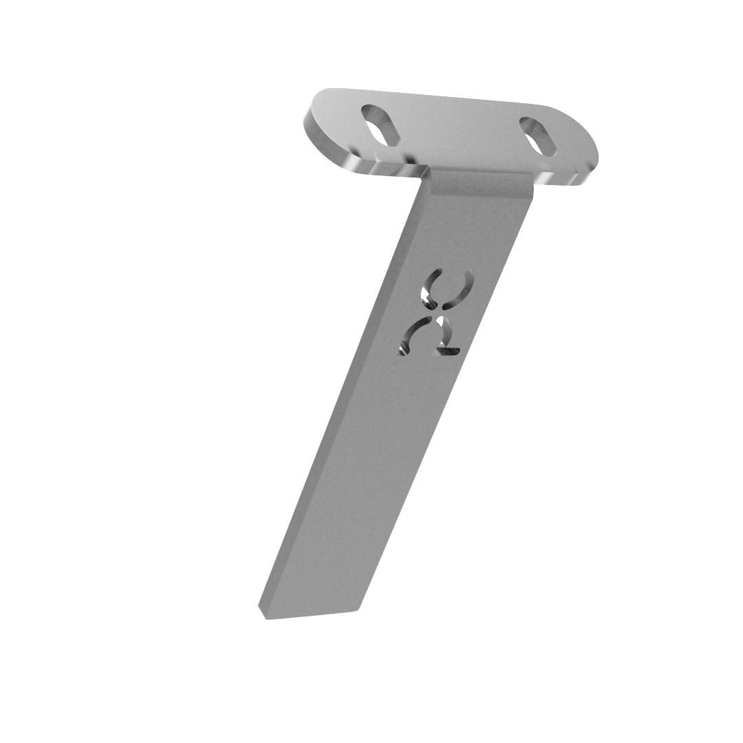 Weld-On Upper Flat Fenders Bracket Raw Steel