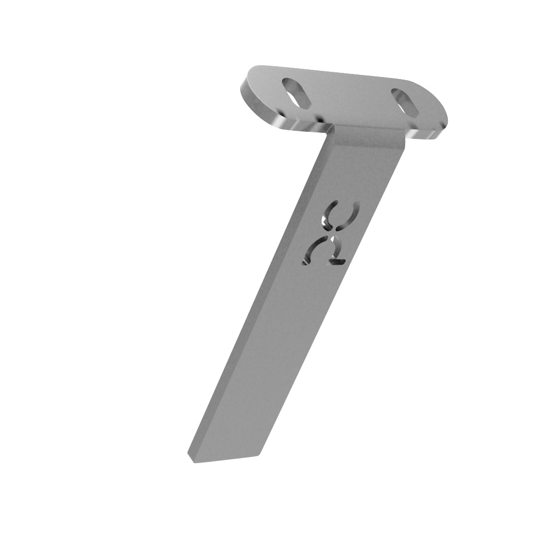 Weld-On Upper Flat Fenders Bracket Raw Steel