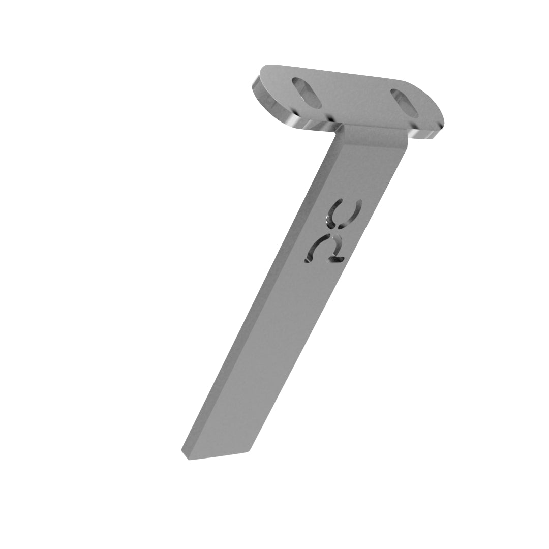 Weld-On Upper Flat Fenders Bracket Raw Steel