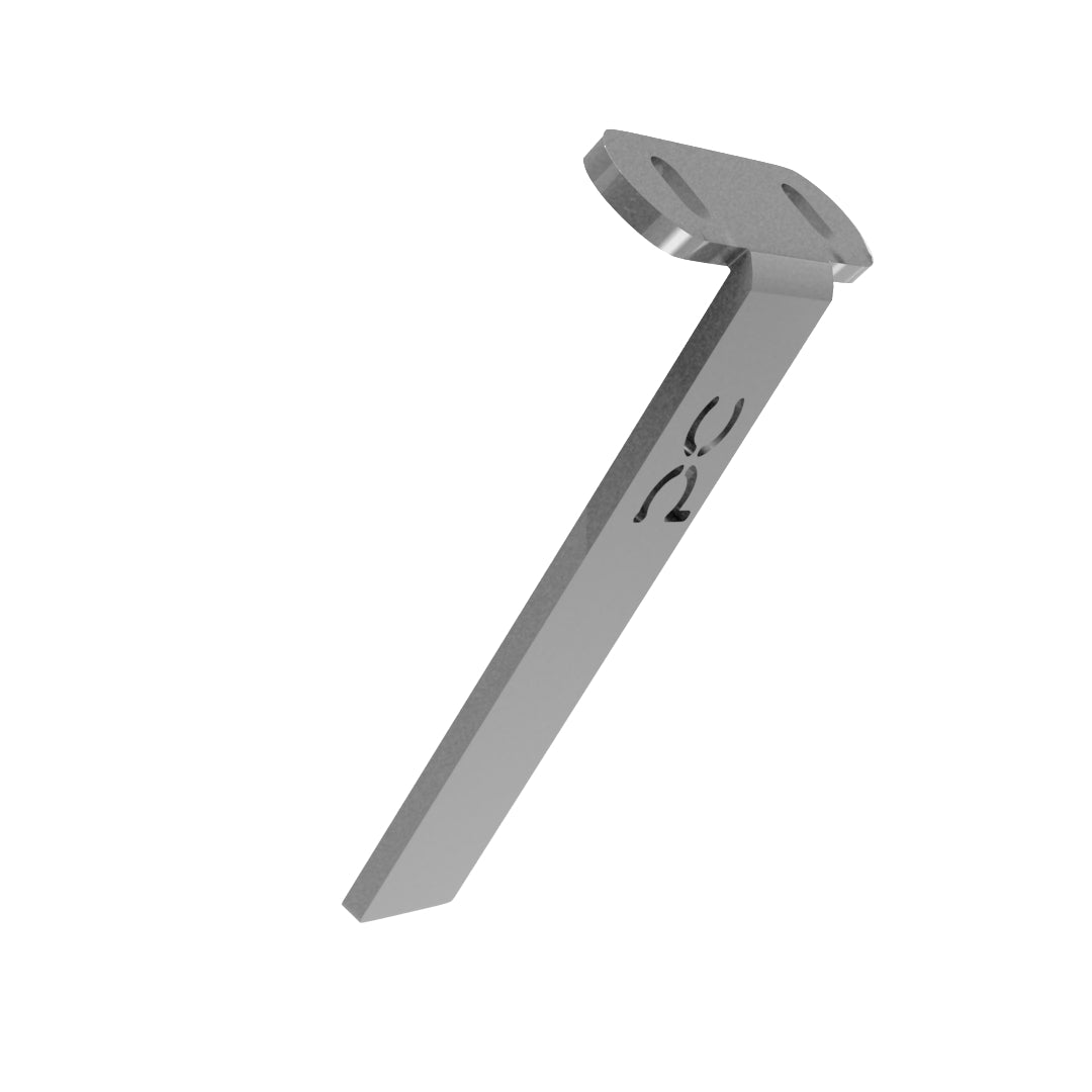 Weld-On Upper Flat Fenders Bracket Raw Steel
