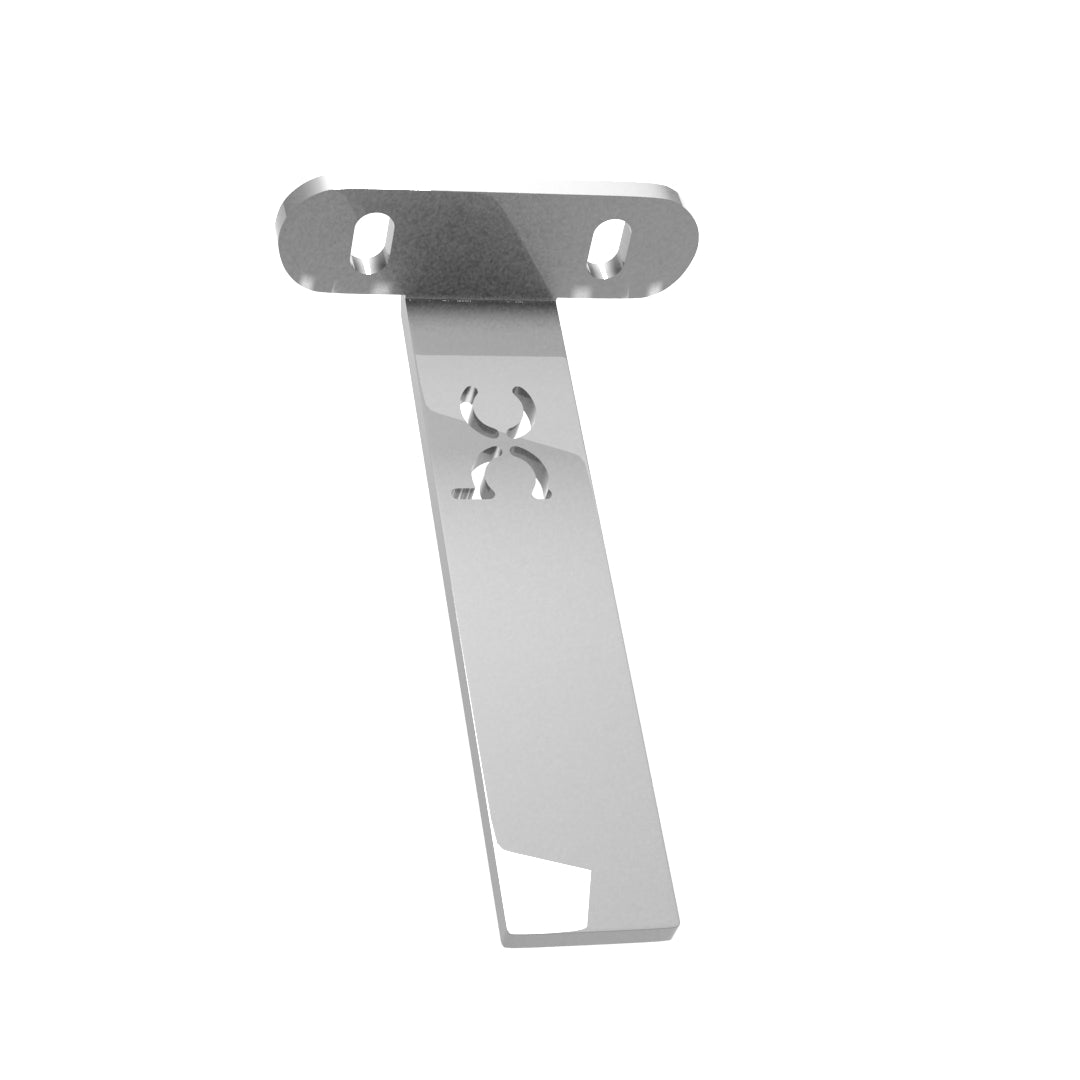 Weld-On Upper Flat Fenders Bracket Raw Steel