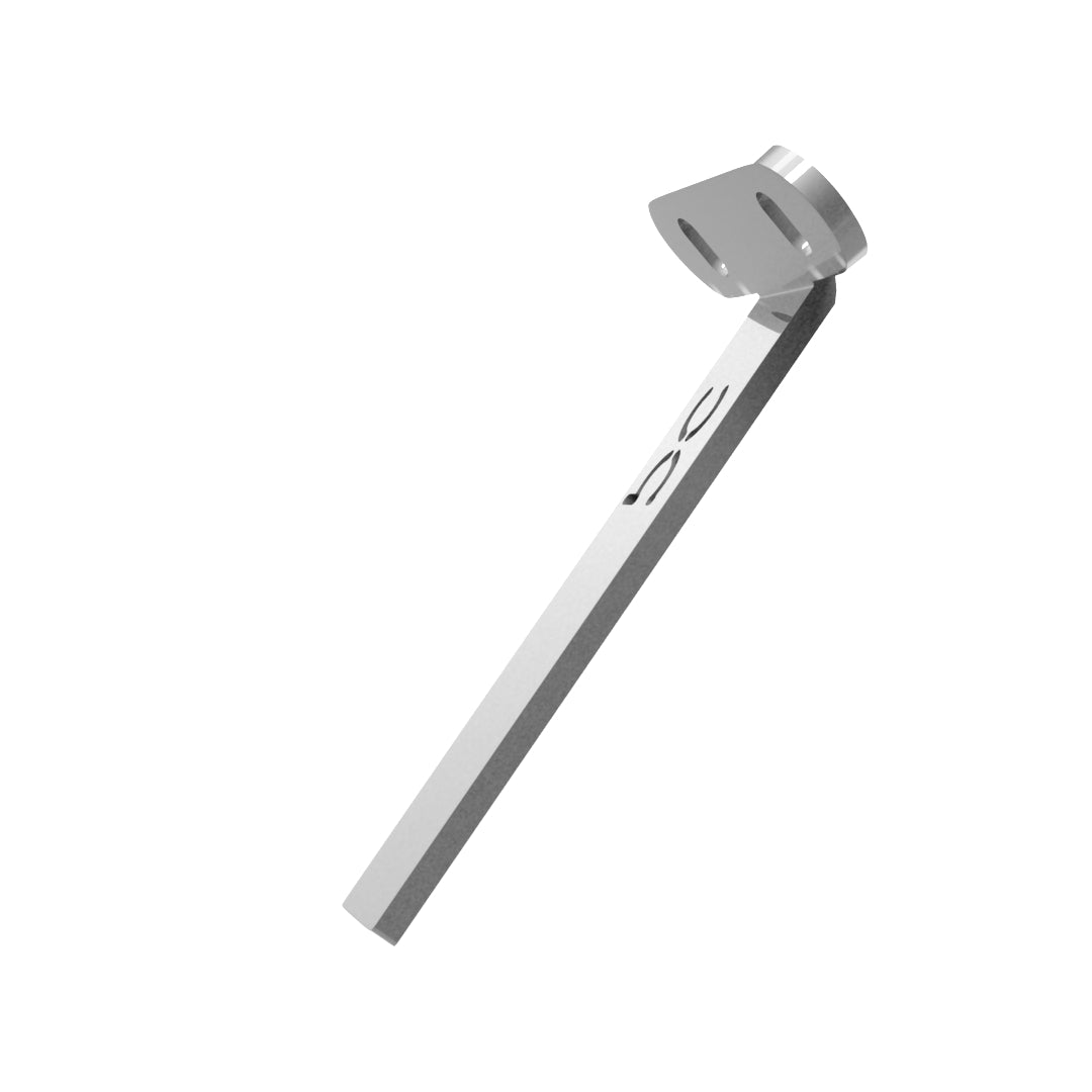 Weld-On Upper Flat Fenders Bracket Raw Steel