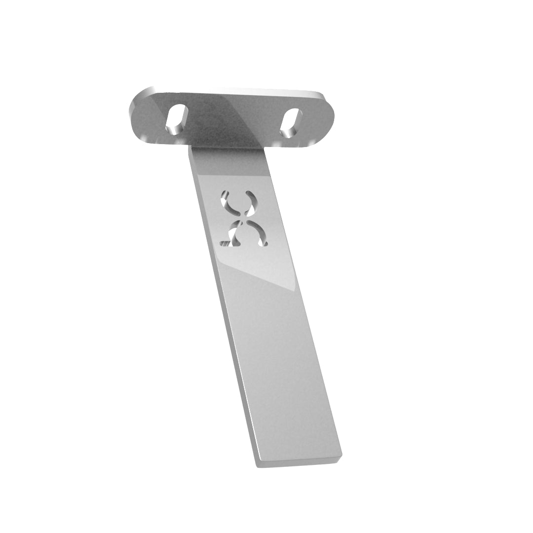 Weld-On Upper Flat Fenders Bracket Raw Steel