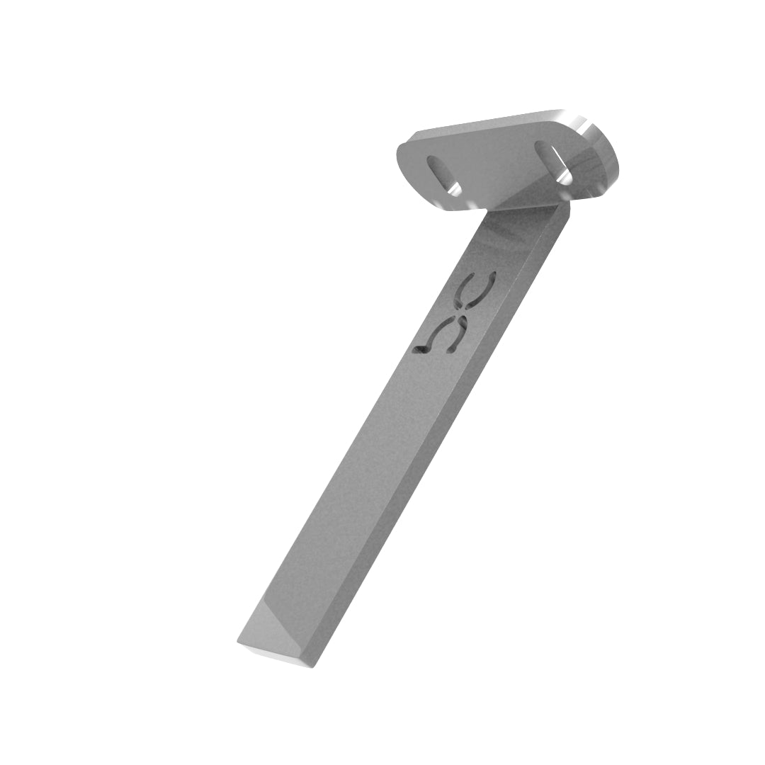 Weld-On Upper Flat Fenders Bracket Raw Steel