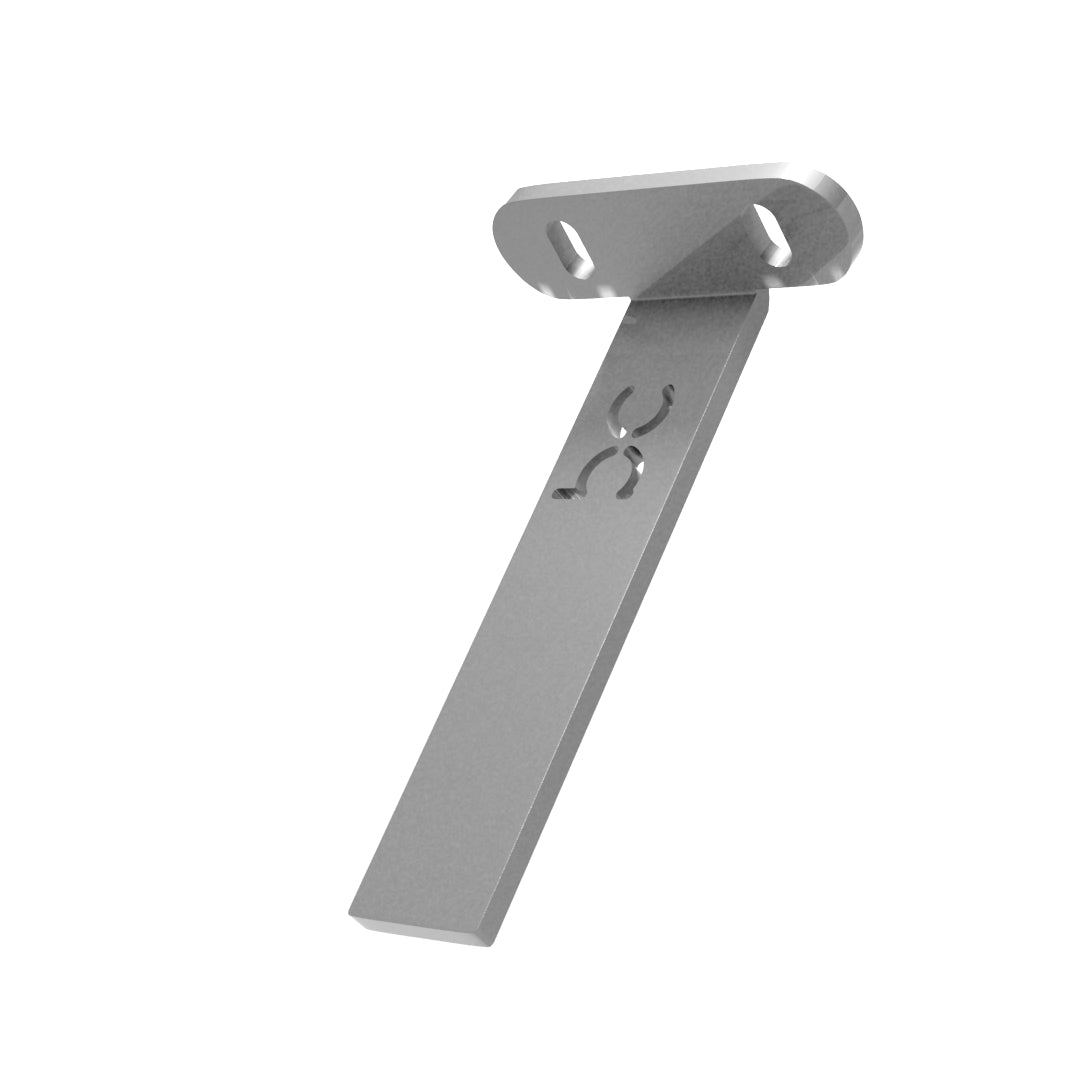 Weld-On Upper Flat Fenders Bracket Raw Steel