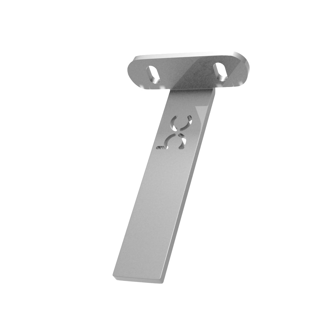 Weld-On Upper Flat Fenders Bracket Raw Steel