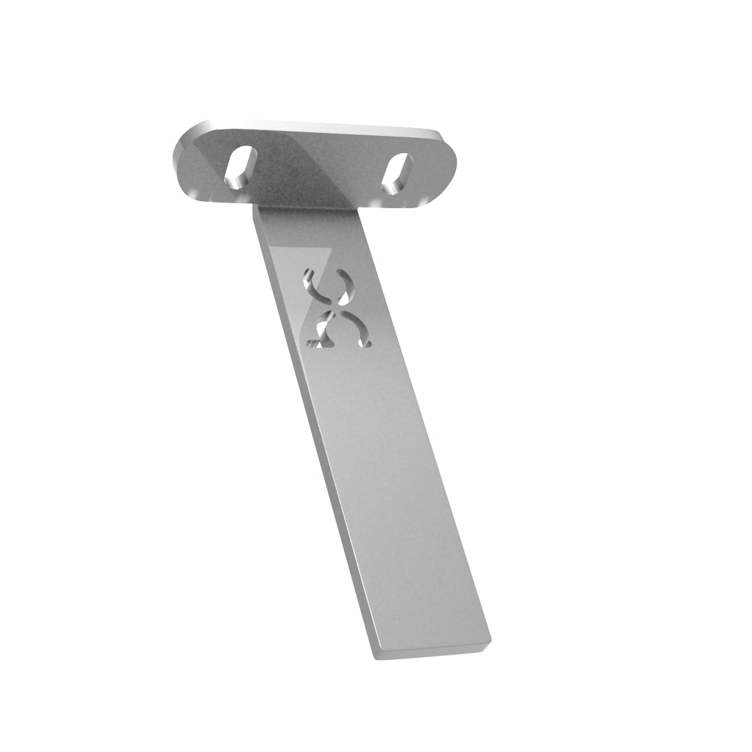 Weld-On Upper Flat Fenders Bracket Raw Steel