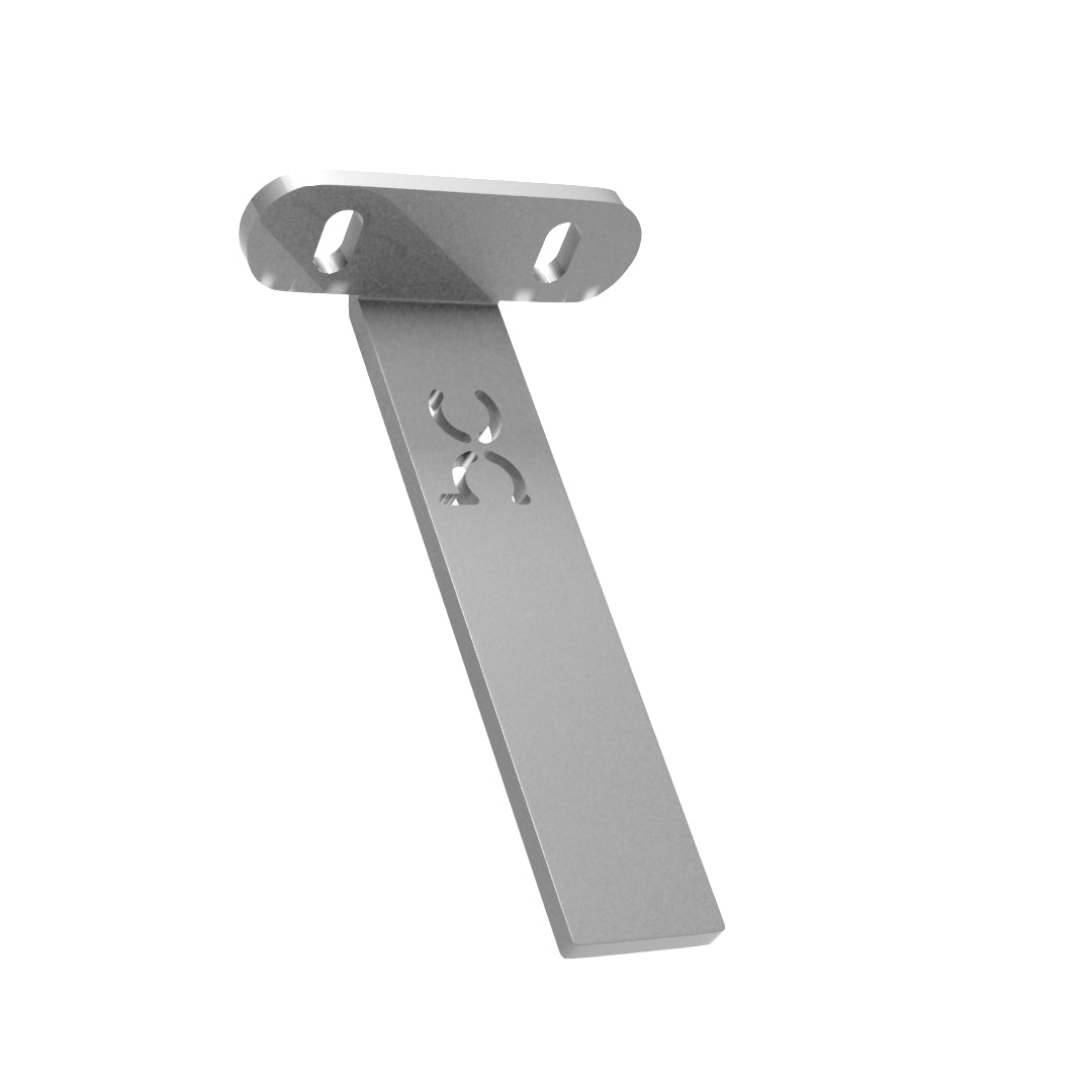 Weld-On Upper Flat Fenders Bracket Raw Steel