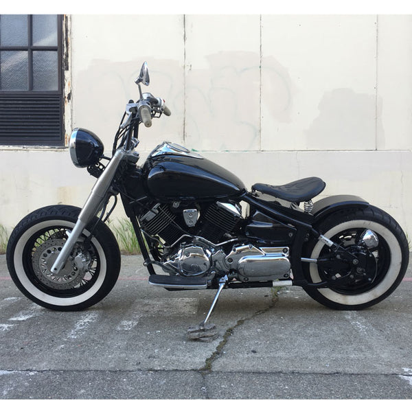 Yamaha V-Star Dragstar XVS1100 Leather Solo Seat Bobber Conversion Kit