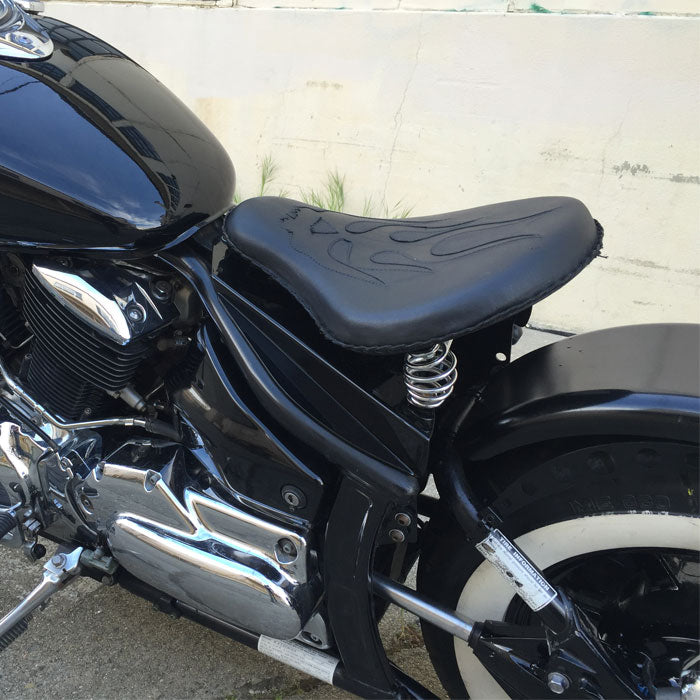 Yamaha V-Star Dragstar XVS1100 Leather Solo Seat Bobber Conversion Kit
