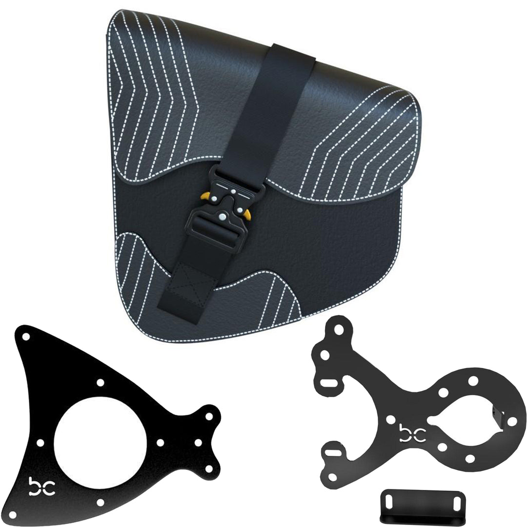 Honda Rebel CMX250 SaddleBag Kit (LINES SaddleBag + Left Bike Bracket + SaddleBag Bracket)
