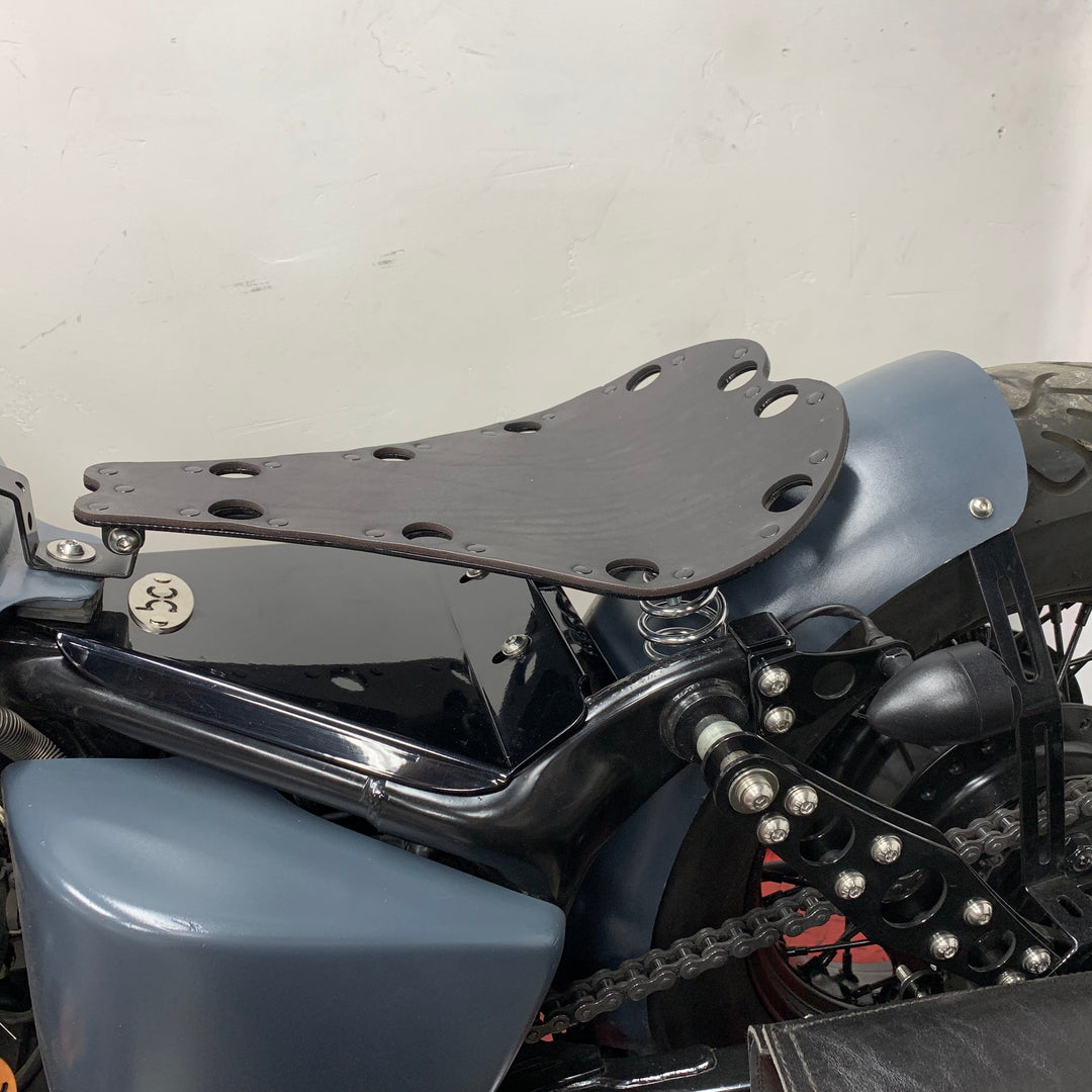 Honda Shadow VT750 (Chain) Leather Bobber Seat Conversion Kit + 13” BLANK Seat