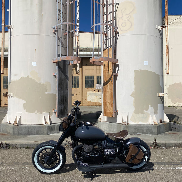 5.5" / 140mm 1-Piece Steel Black Front Fender