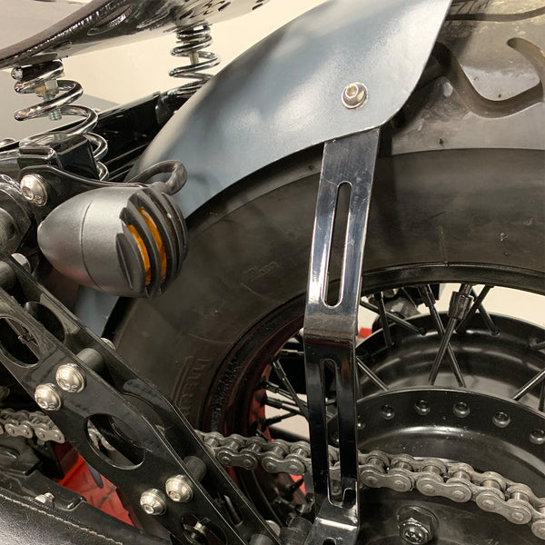 Honda Shadow VT750 (Chain) Leather Bobber Seat Conversion Kit + 13” BLANK Seat