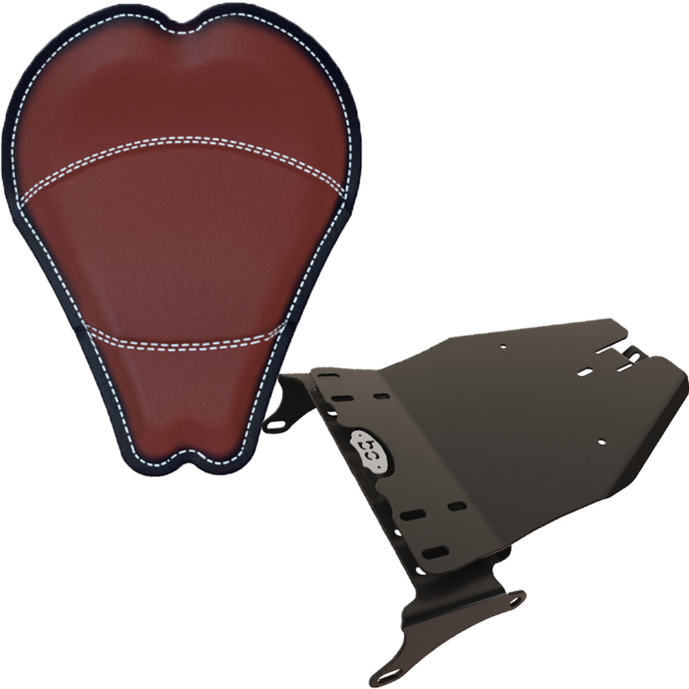 Kawasaki Vulcan vn800  Leather Solo Seat Kit (v2)