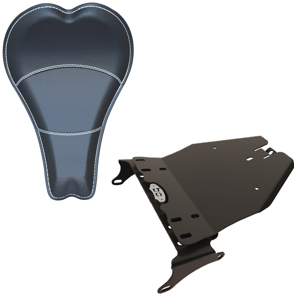 Kawasaki Vulcan vn800  Leather Solo Seat Kit (v2)