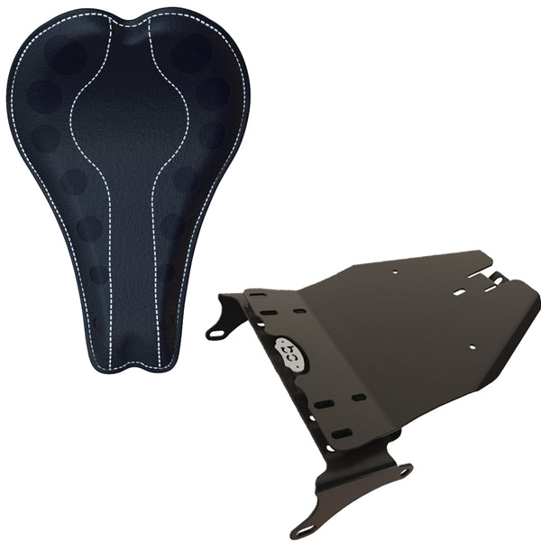 Kawasaki Vulcan vn800  Leather Solo Seat Kit (v2)