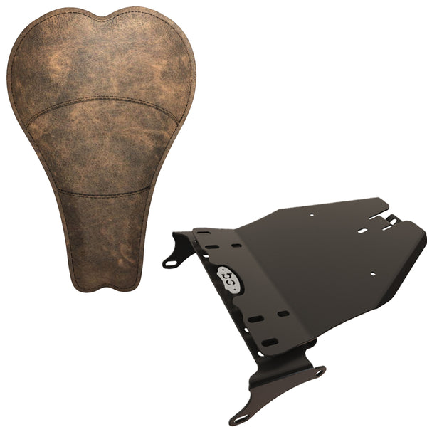 Kawasaki Vulcan vn800  Leather Solo Seat Kit (v2)