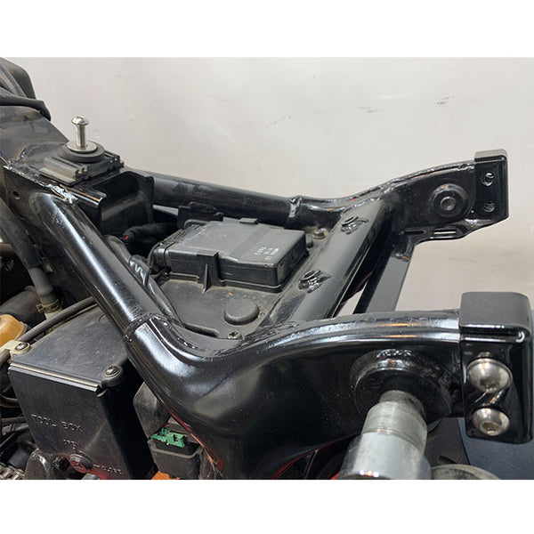 Honda Shadow VT750 (Chain) Leather Bobber Seat Conversion Kit + 13” BLANK Seat
