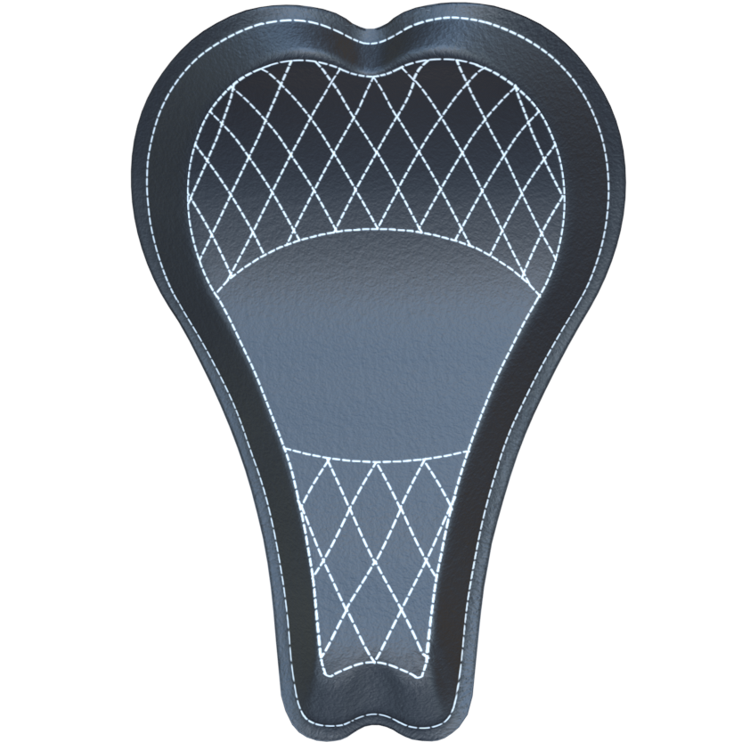 HDS03SK Harley Davidson Sportster 1986-2003 Leather Solo Seat Kit