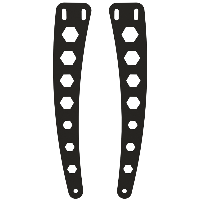 MultiFIT Rear Fender Strut Kit Wide (Hexagon)
