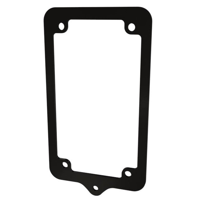 License plate Frame with Guardian Bell Hanger