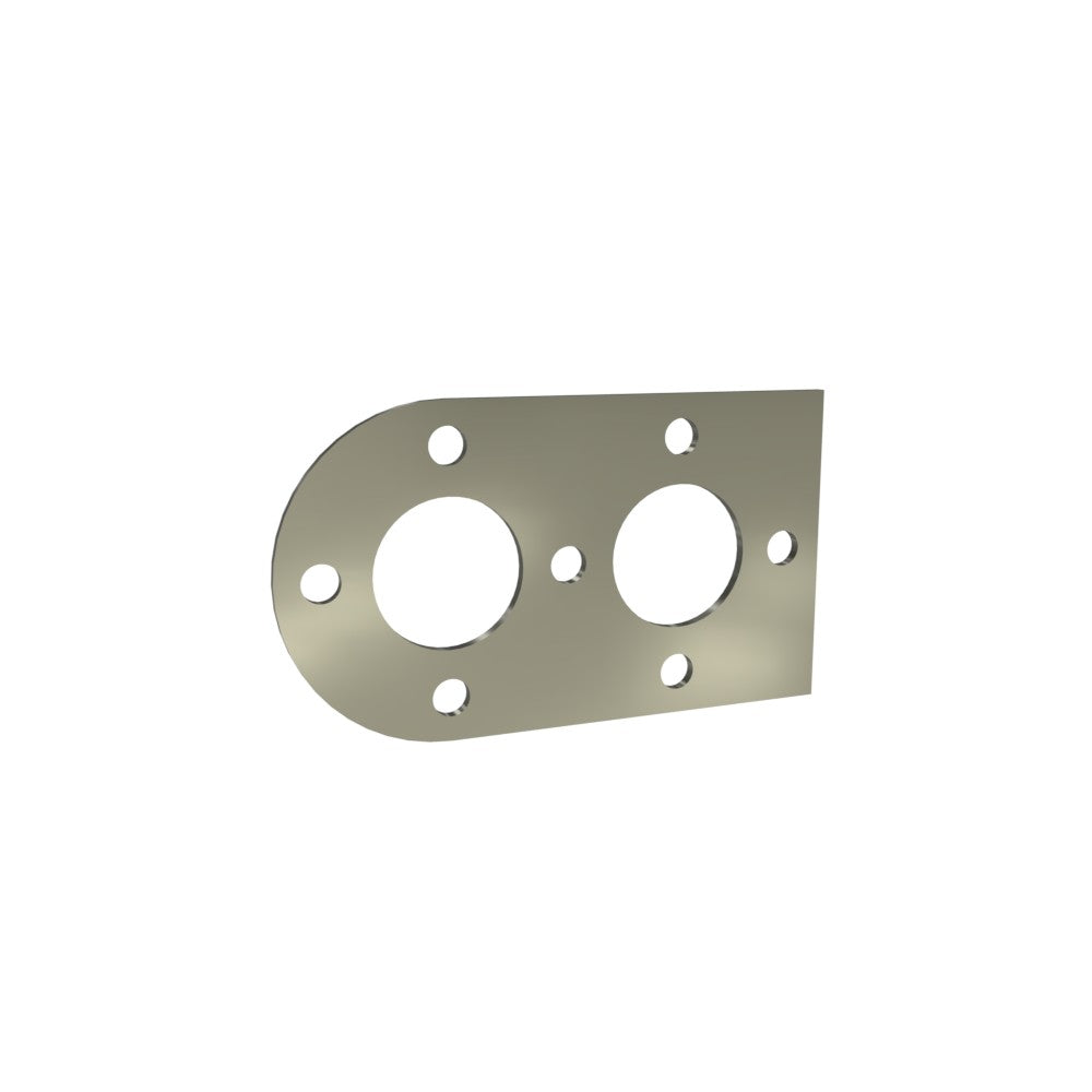 Honda Shadow VT750 (Shaft) Side Cover  (Lower Left) Raw Steel