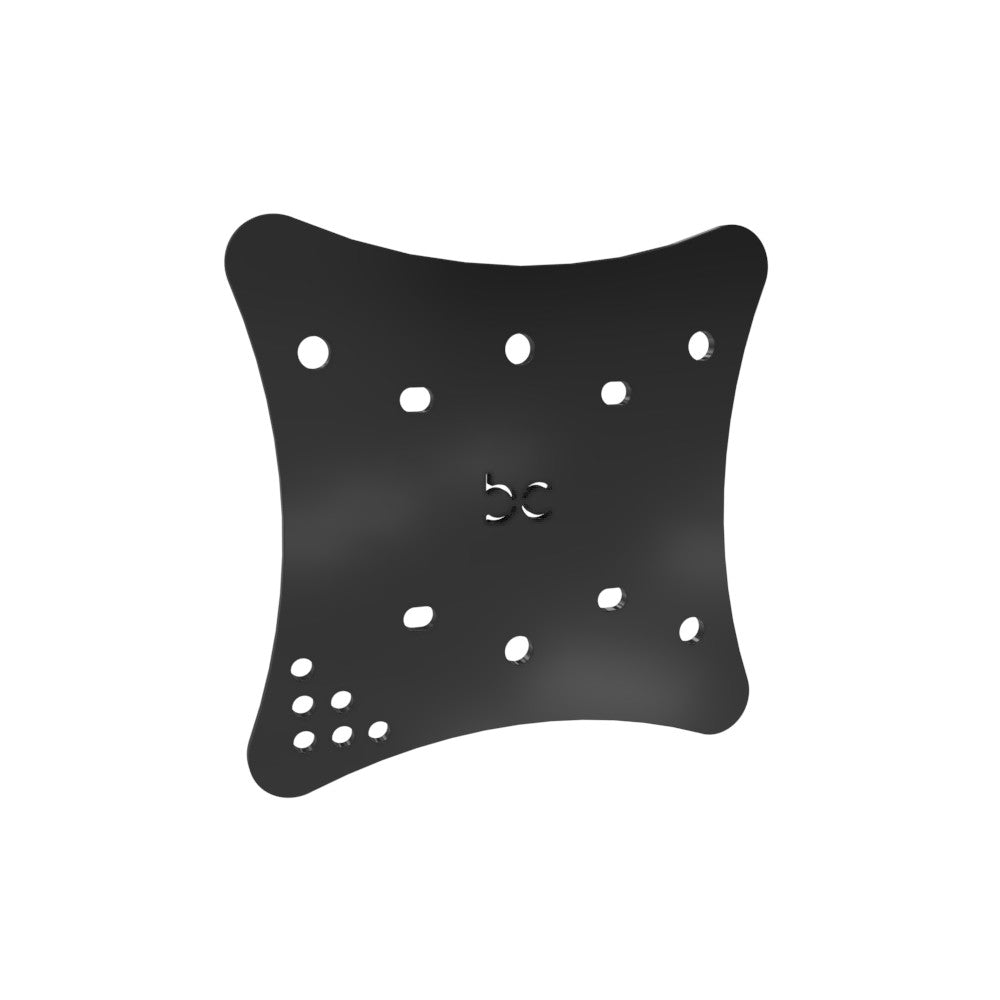Multi-Fit HeadLight Plate (Powder coated)