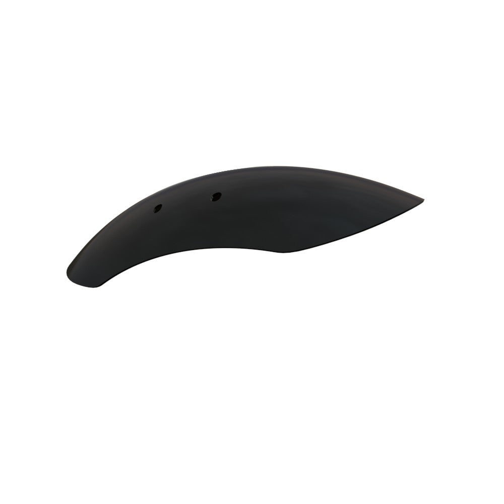 5.5" / 140mm 1-Piece Steel Matte Black Front Fender