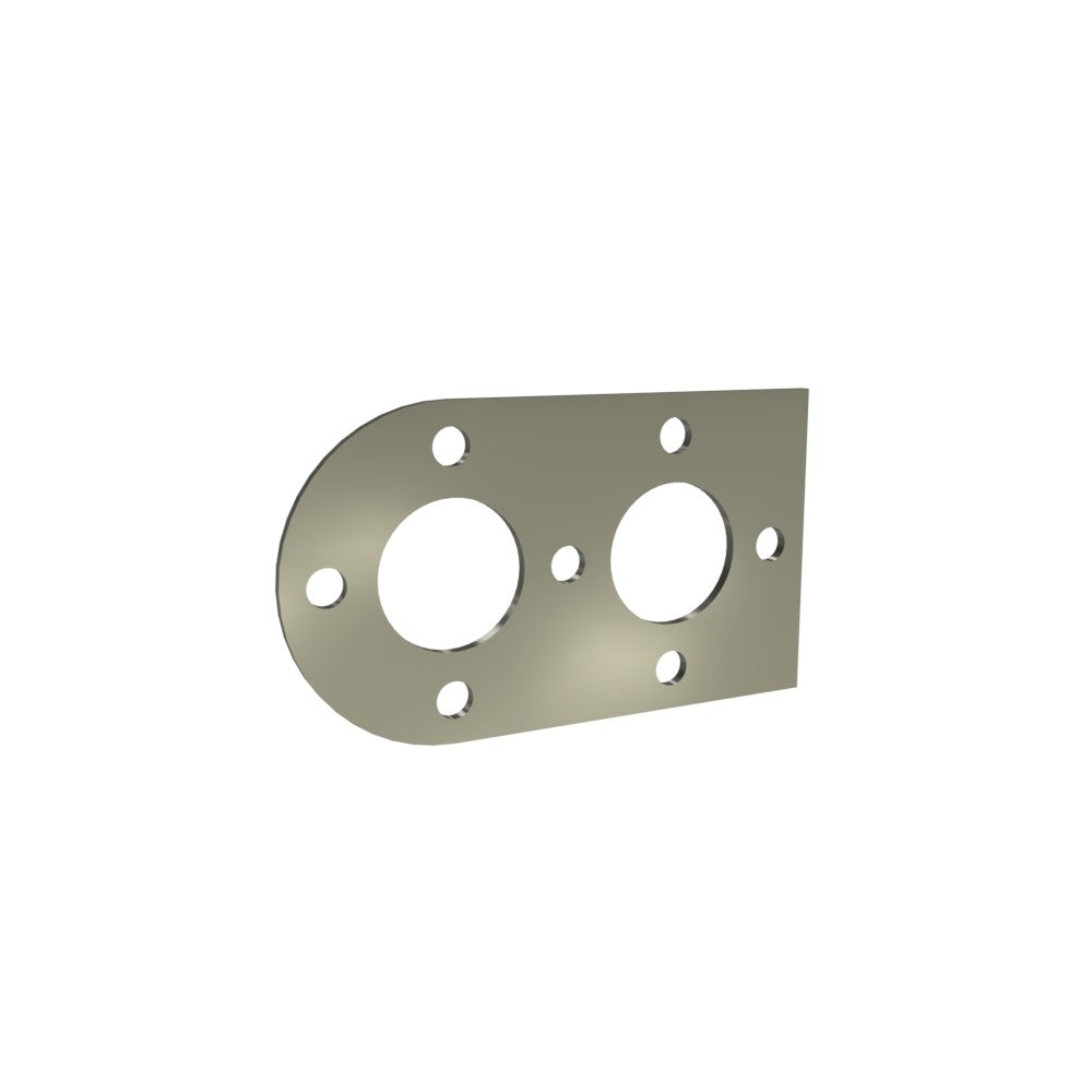 Honda Shadow VT750 (Shaft) Side Cover  (Lower Left) Raw Steel
