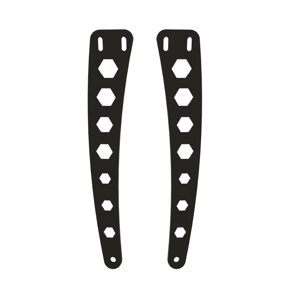 MultiFIT Rear Fender Strut Kit Wide (Hexagon)