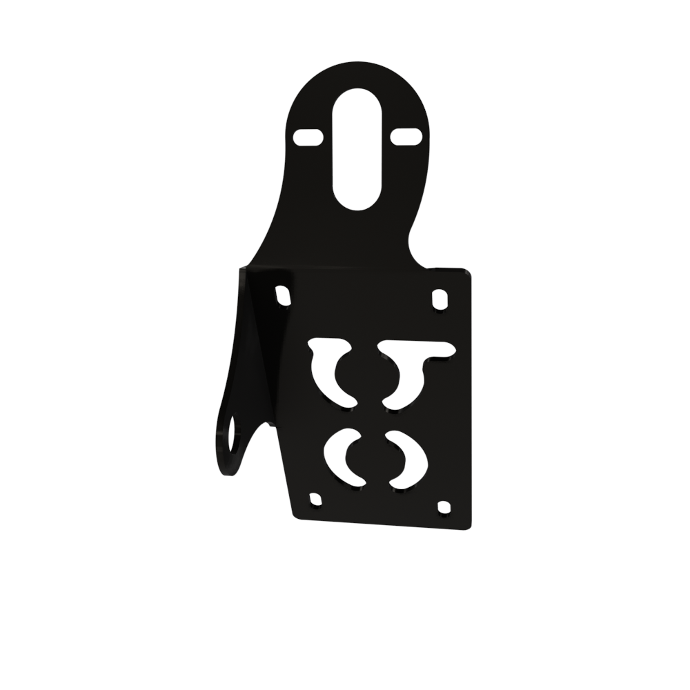 UNIVERSAL Vertical License plate bracket (Powder Coated)