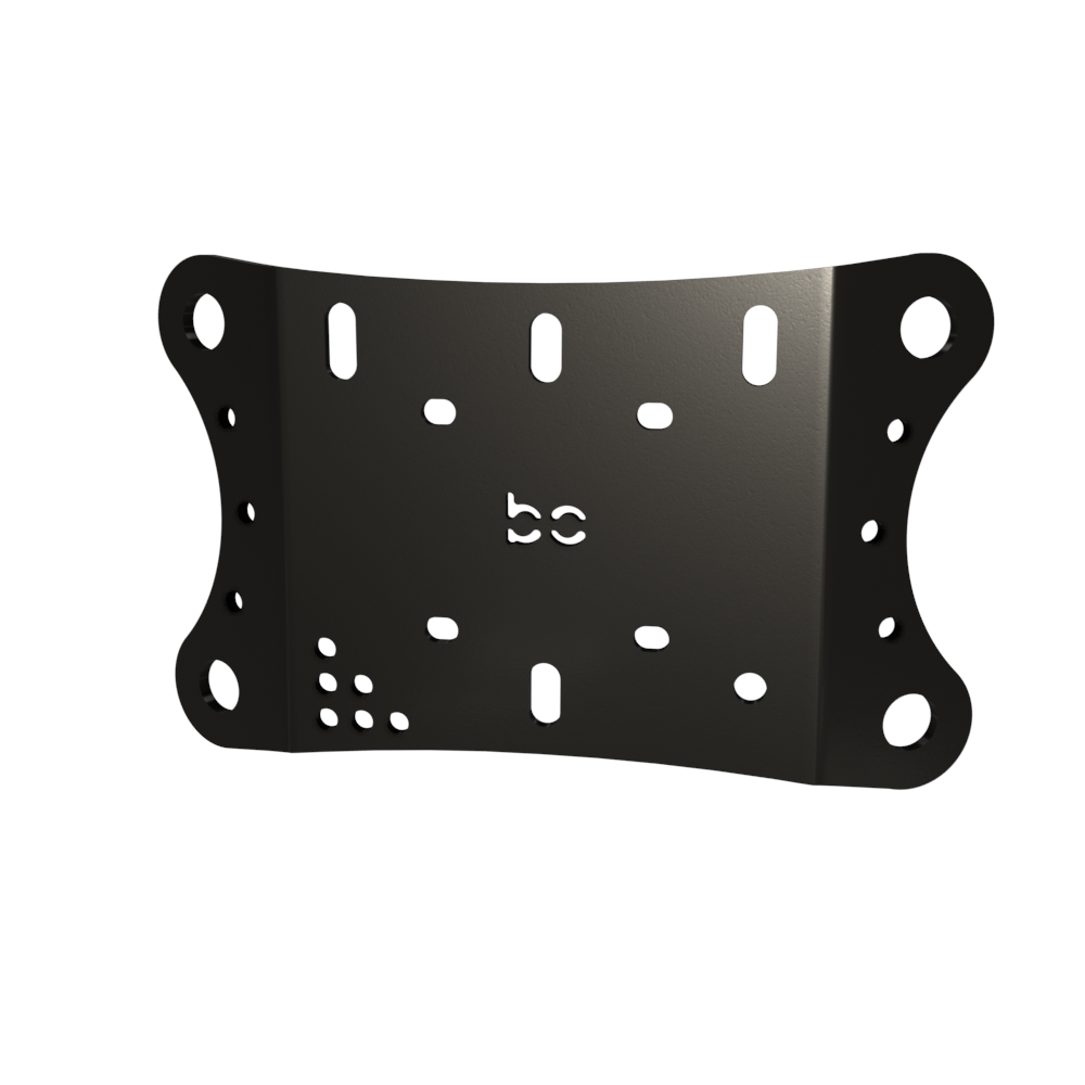 Multi-Fit HeadLight Plate  (Holes)
