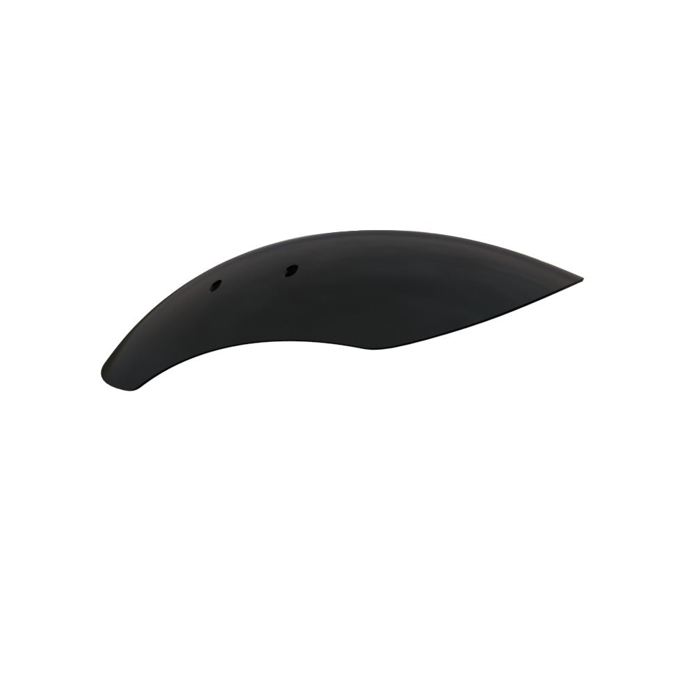 5.5" / 140mm 1-Piece Steel Black Front Fender
