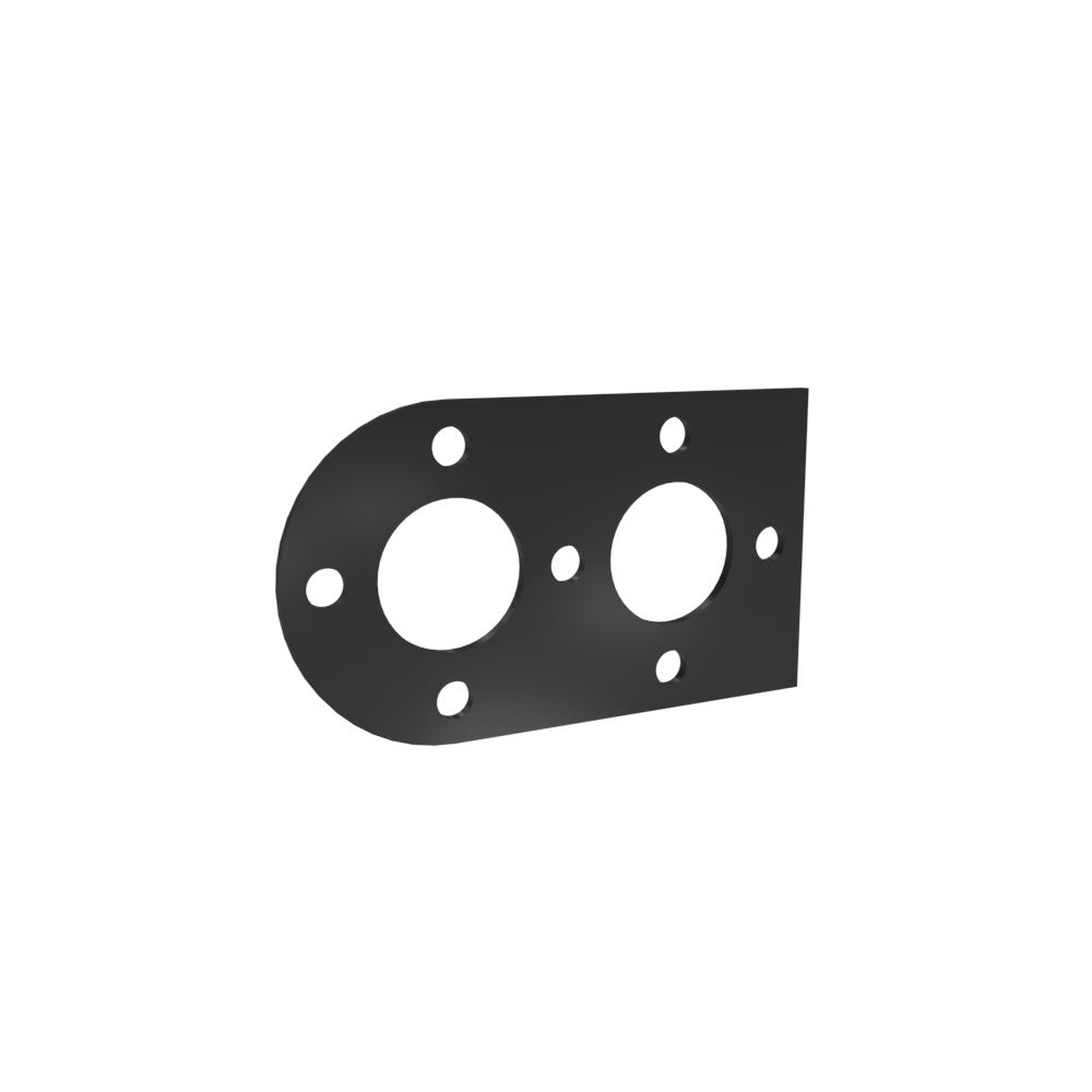 Honda Shadow VT750 (Shaft) Side Cover  (Lower Left) Powder Coated