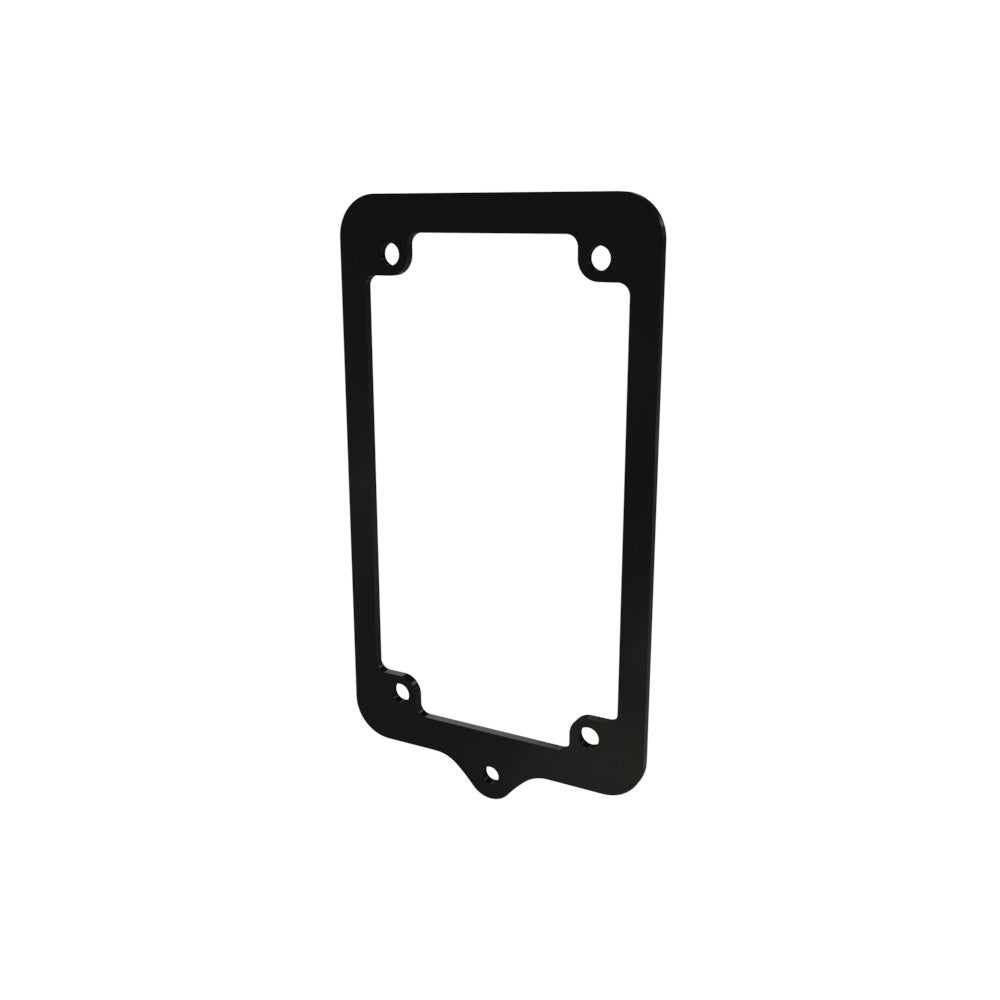 License plate Frame with Guardian Bell Hanger