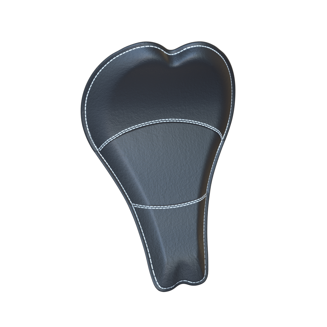 Imperial Leather 16" BLANK Leather Solo Seat