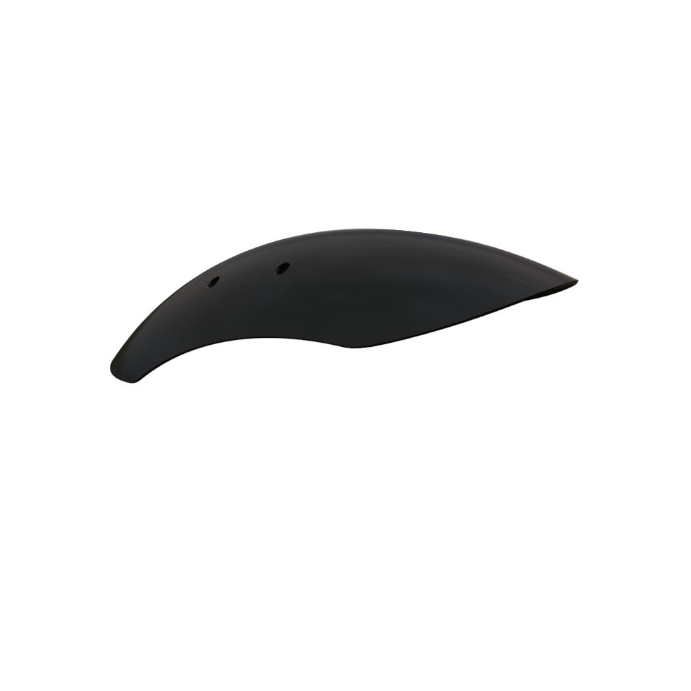 5.5" / 140mm 1-Piece Steel Black Front Fender