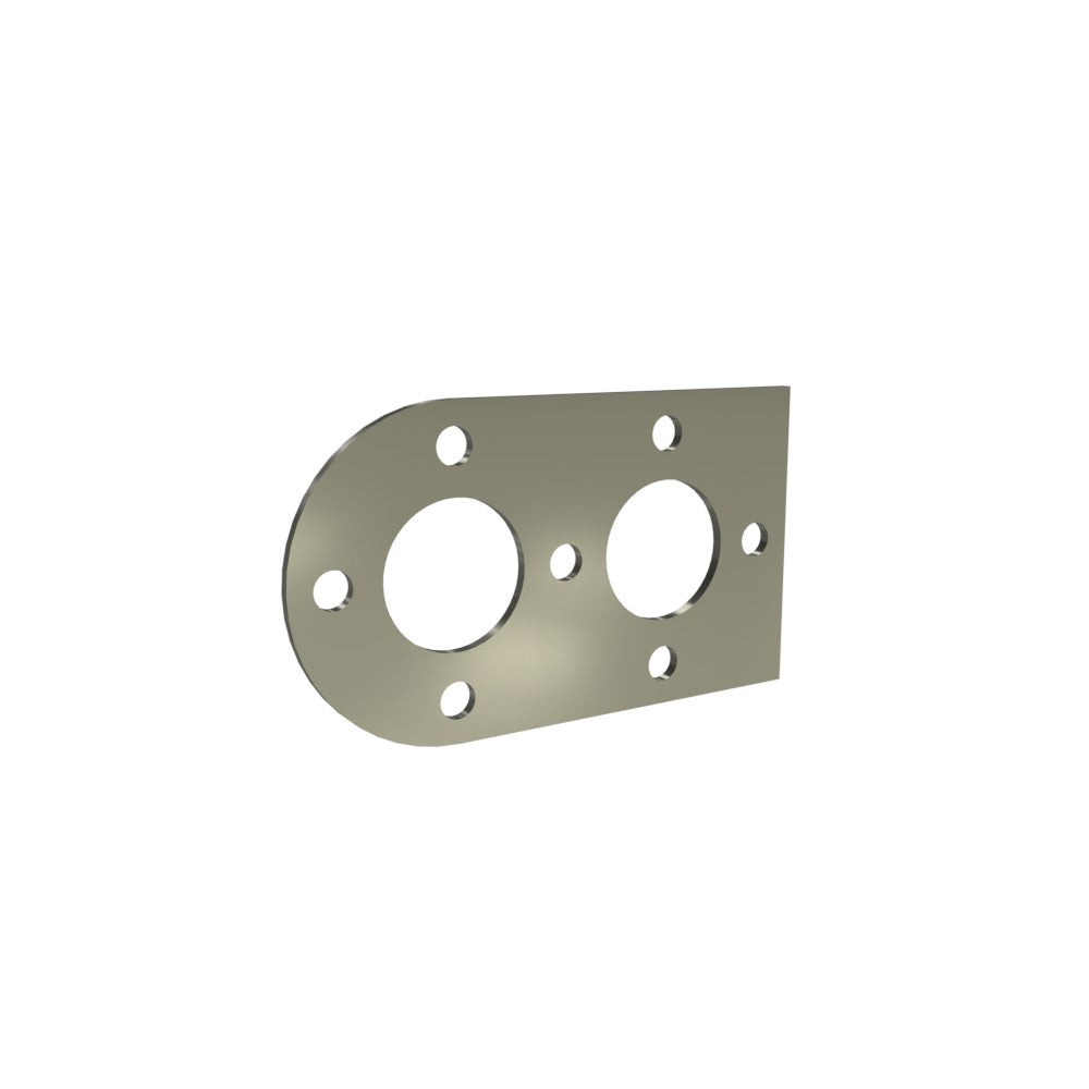 Honda Shadow VT750 (Shaft) Side Cover  (Lower Left) Raw Steel