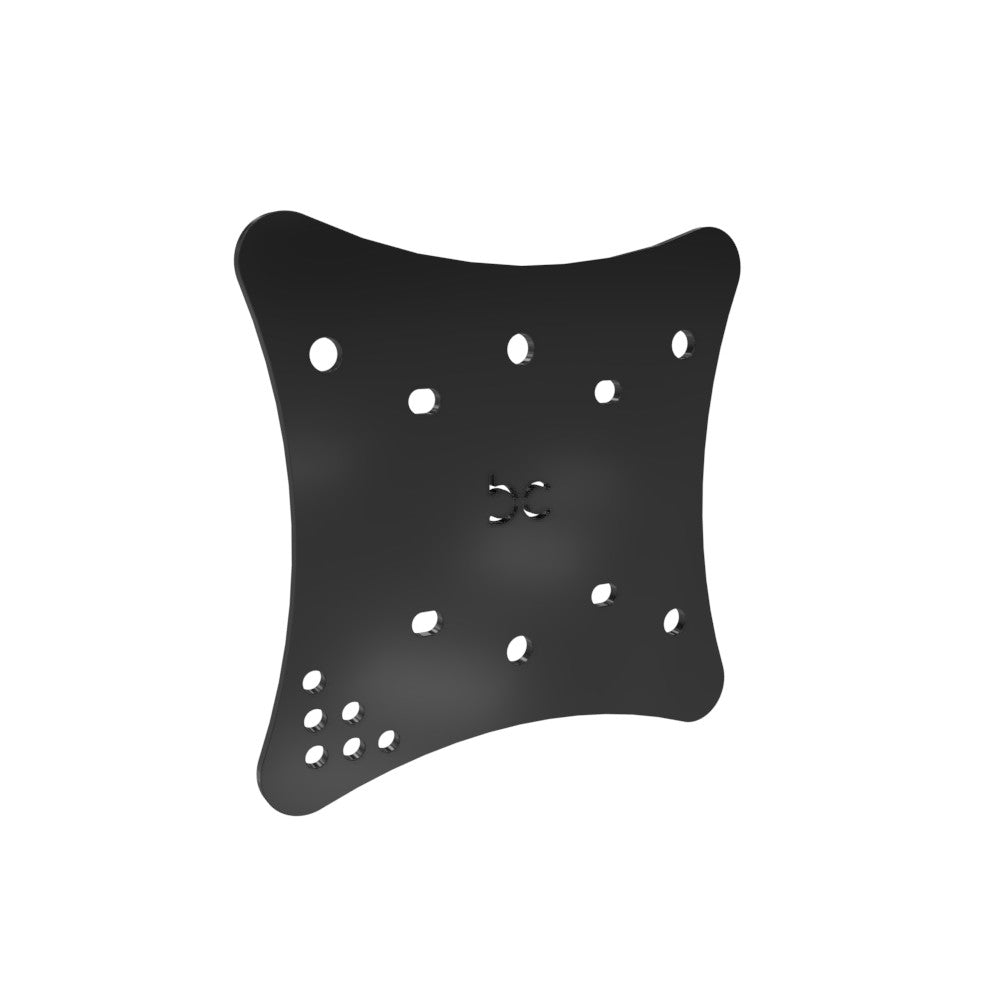 Multi-Fit HeadLight Plate (Powder coated)