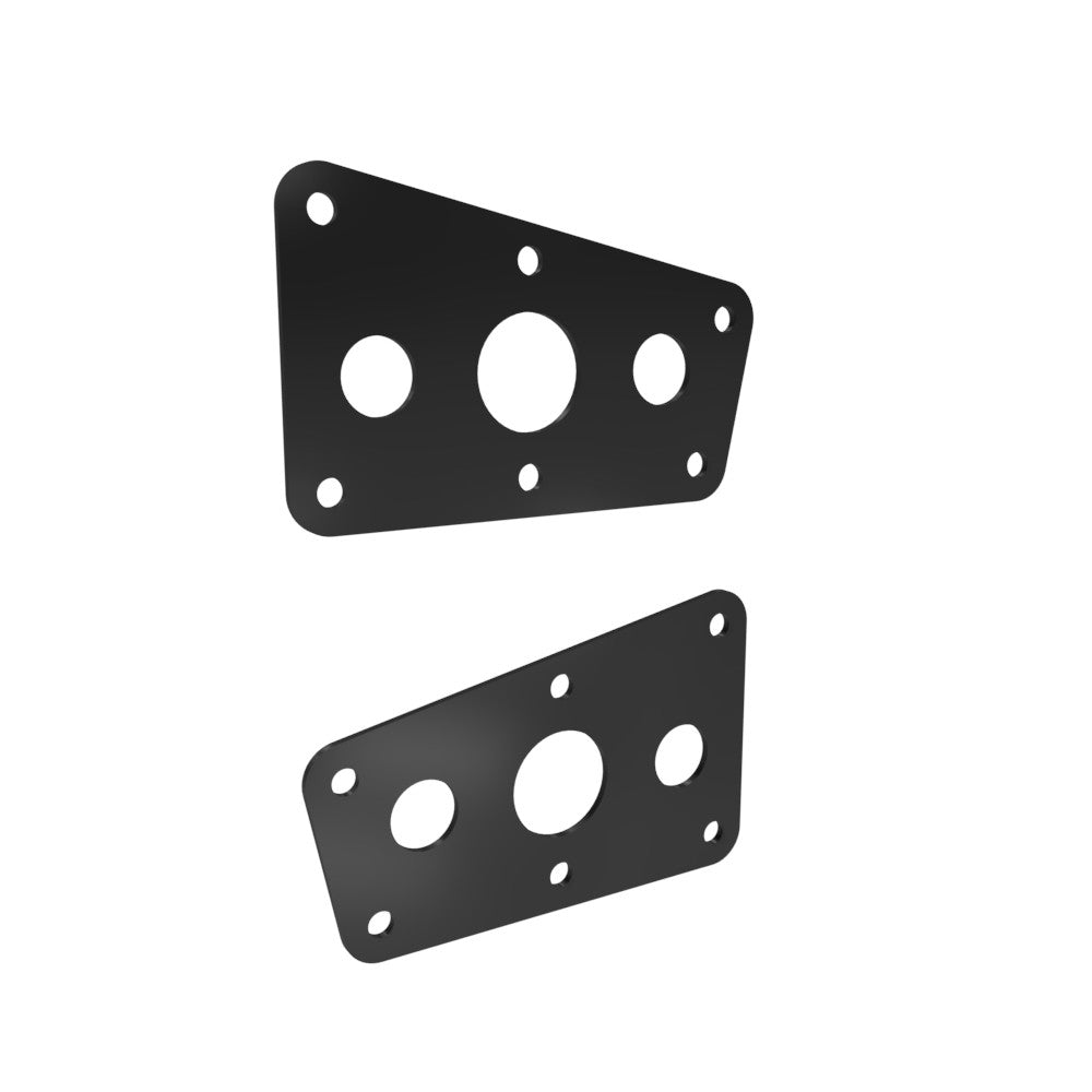 Honda Shadow VT750 (Shaft) Side Covers (Left &Right) Powder Coated