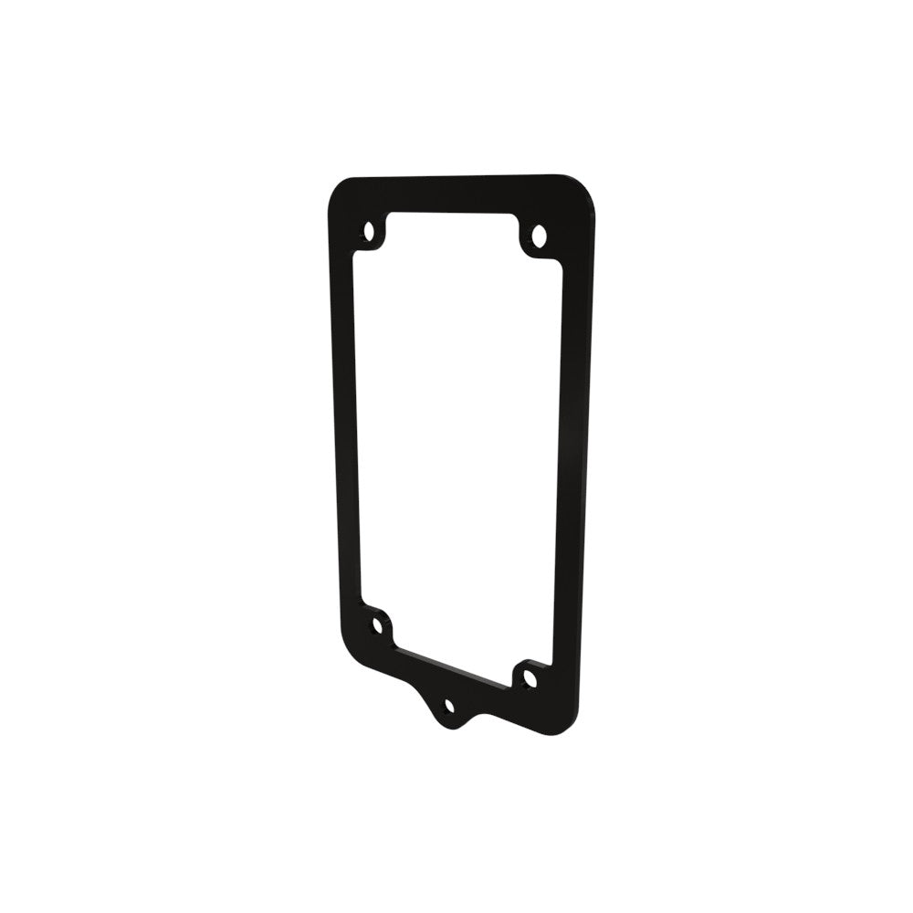 License plate Frame with Guardian Bell Hanger