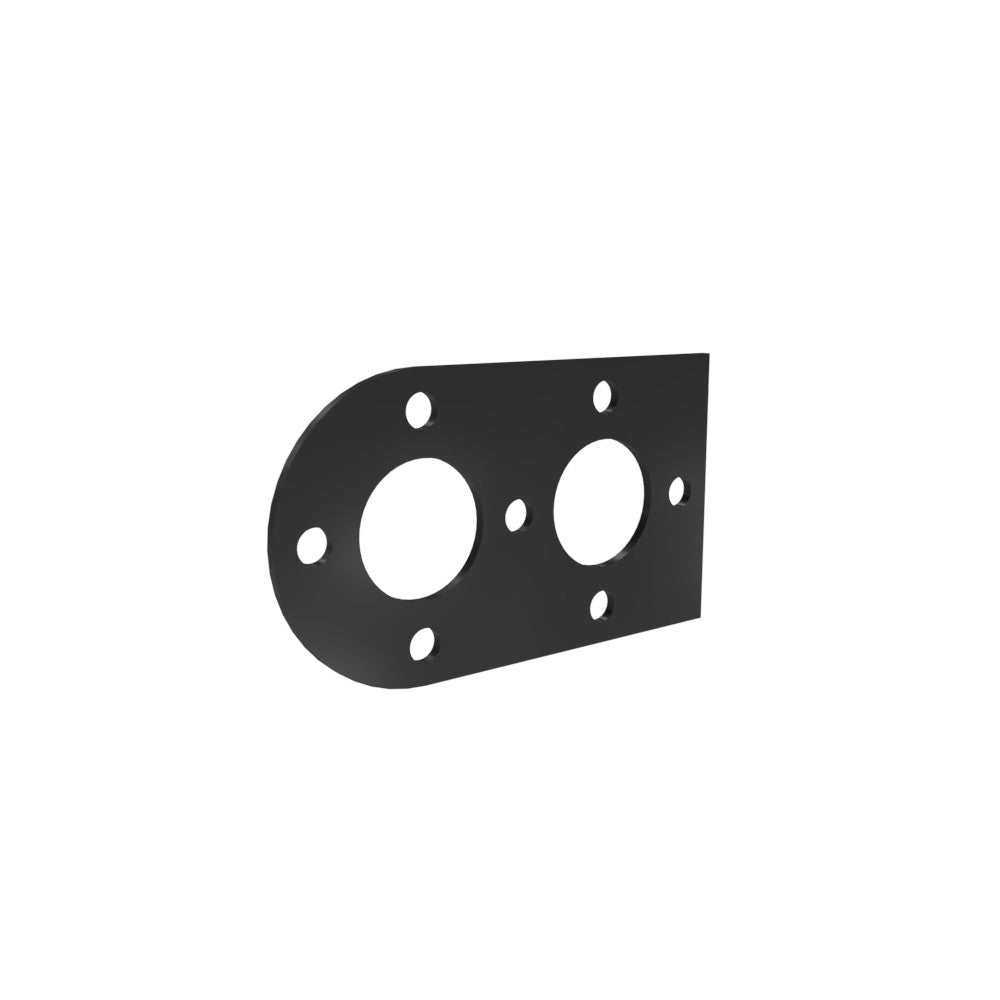 Honda Shadow VT750 (Shaft) Side Cover  (Lower Left) Powder Coated