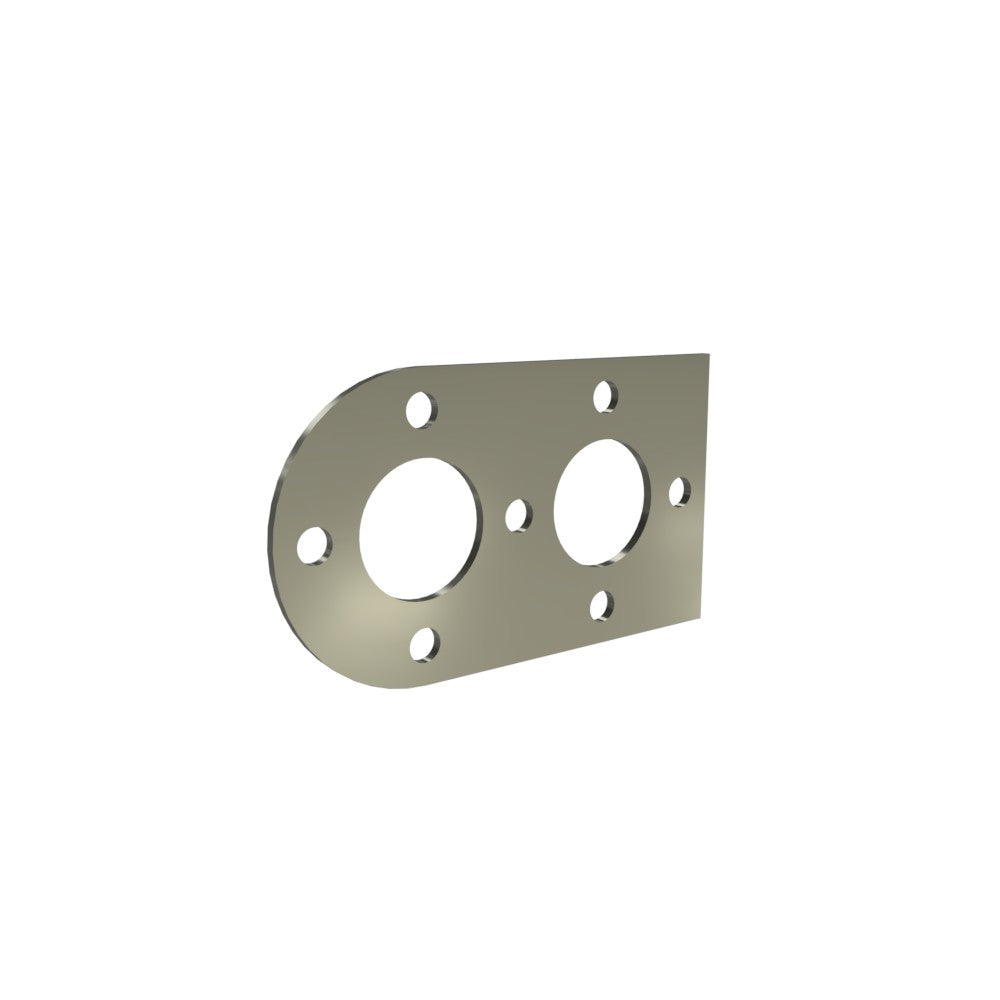 Honda Shadow VT750 (Shaft) Side Cover  (Lower Left) Raw Steel